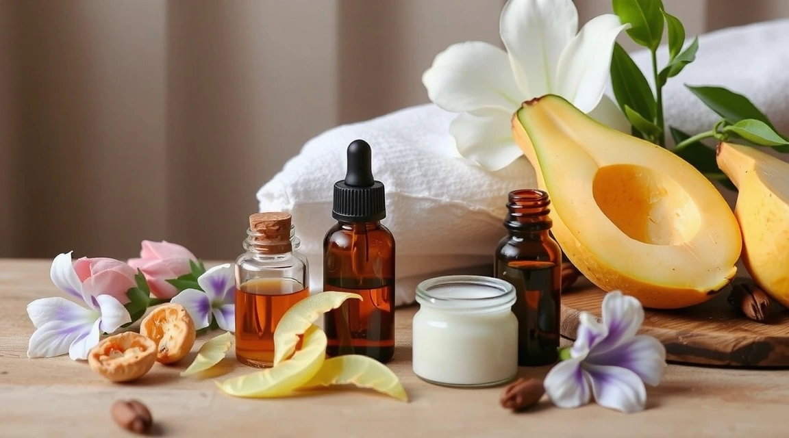 Sophisticated natural skincare ingredients for women